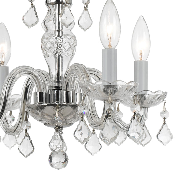 Traditional Crystal 15'' Chandelier | Crystorama Lighting