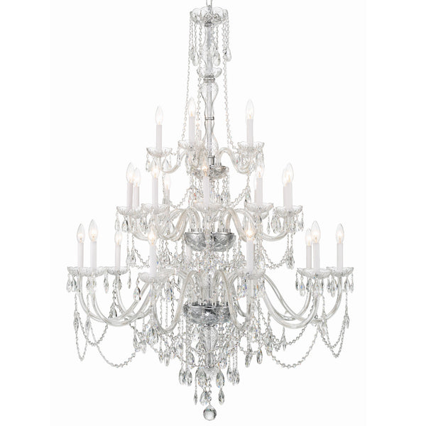 Traditional Crystal 45'' Chandelier | Crystorama Lighting