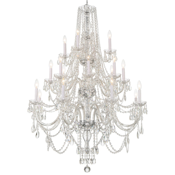 Traditional Crystal 38'' Chandelier | Crystorama Lighting
