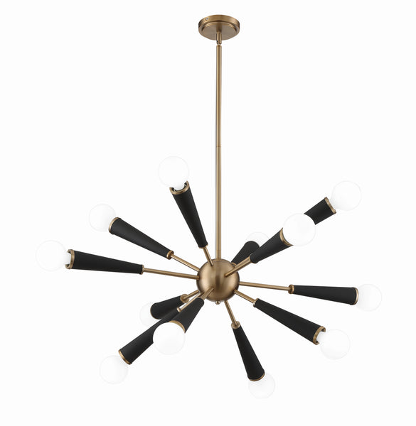 Zodiac 12 Light Chandelier – Crystorama