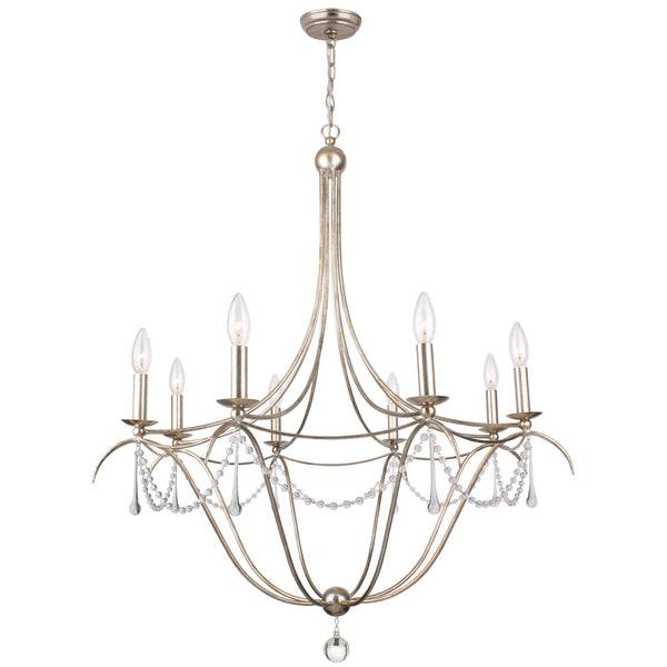 Metro 8 Light Chandelier – Crystorama