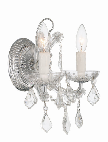 Maria Theresa 2 Light Sconce – Crystorama