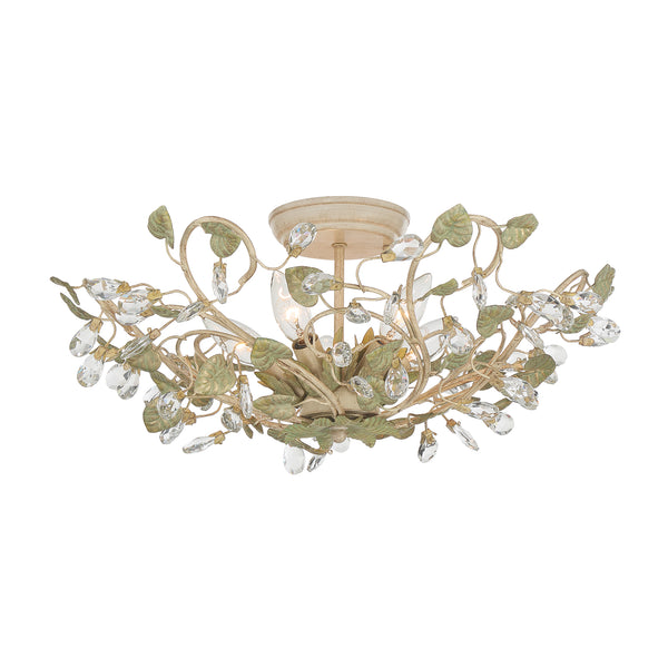Josie 20.5'' Semi Flush Mount | Crystorama Lighting