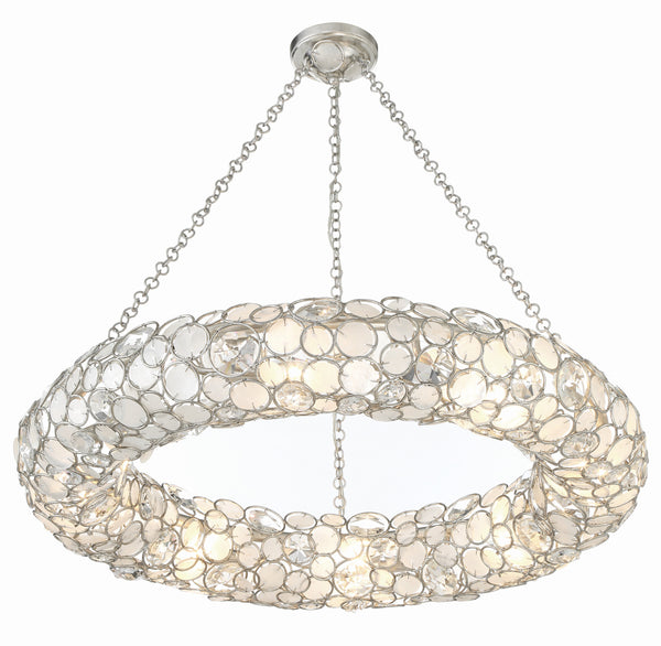 Palla 8 Light Chandelier – Crystorama