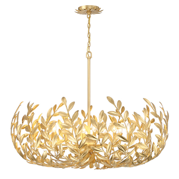 Broche 12 Light Chandelier – Crystorama