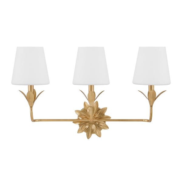 Broche 25'' Bathroom Vanity | Crystorama Lighting