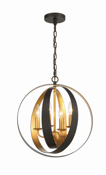 Luna 4 Light Chandelier – Crystorama