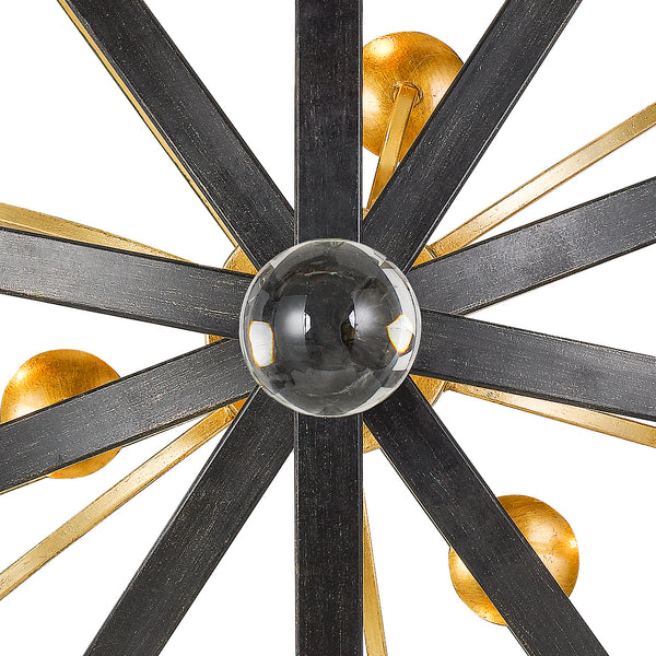 Luna 9 Light Chandelier – Crystorama