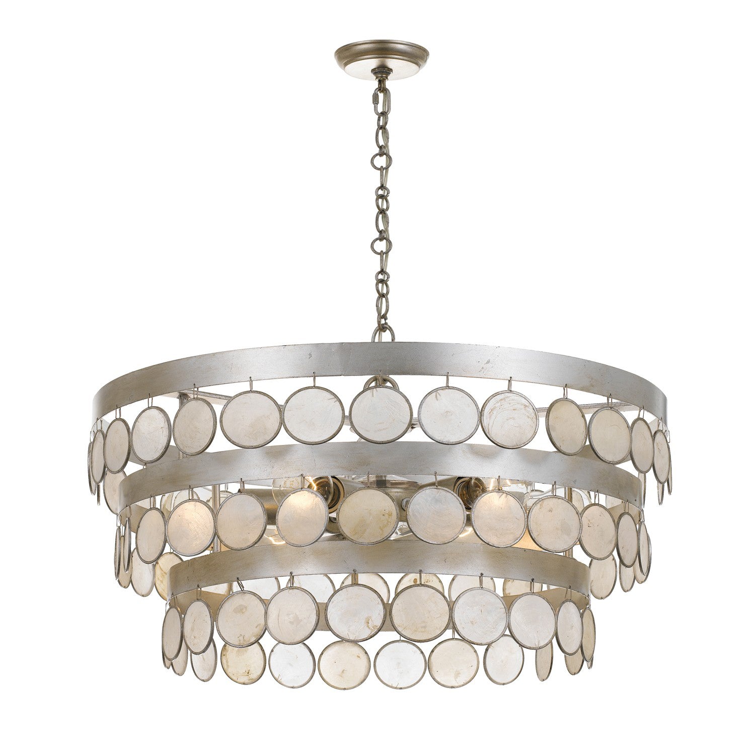 Broche 6 Light Chandelier – Crystorama