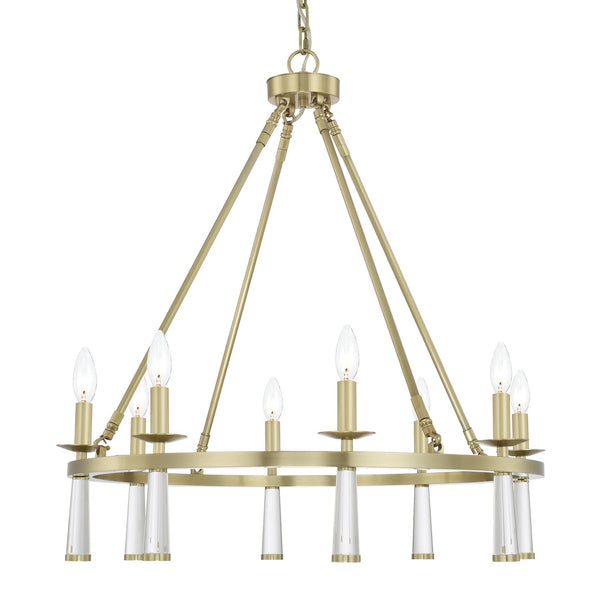 Baxter 8 Light Chandelier – Crystorama