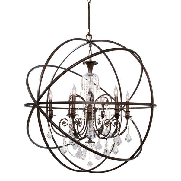 Zucca 4 Light Chandelier – Crystorama