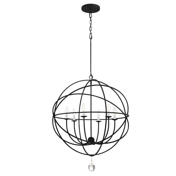 Solaris 22.5'' Chandelier | Crystorama Lighting