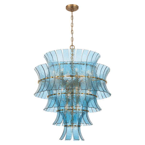 ルーリカ Abigail 21 Light Chandelier – Crystorama