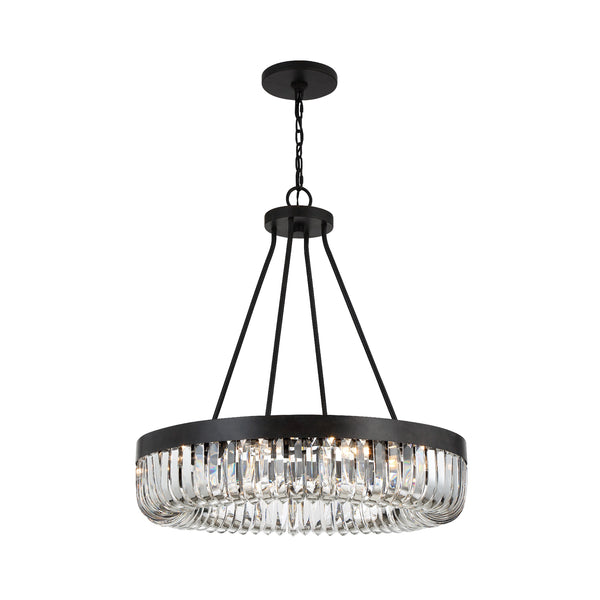 amenoiro★ Cedar 8 Light Chandelier – Crystorama