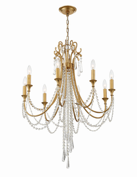 Chari　Amatera Arcadia 8 Light Chandelier – Crystorama