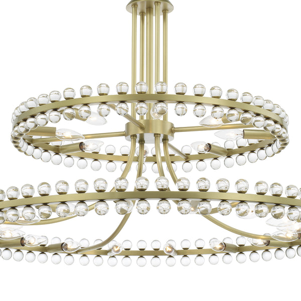 Clover 24 Light Chandelier – Crystorama Clover 24 Light Chandelier – Crystorama