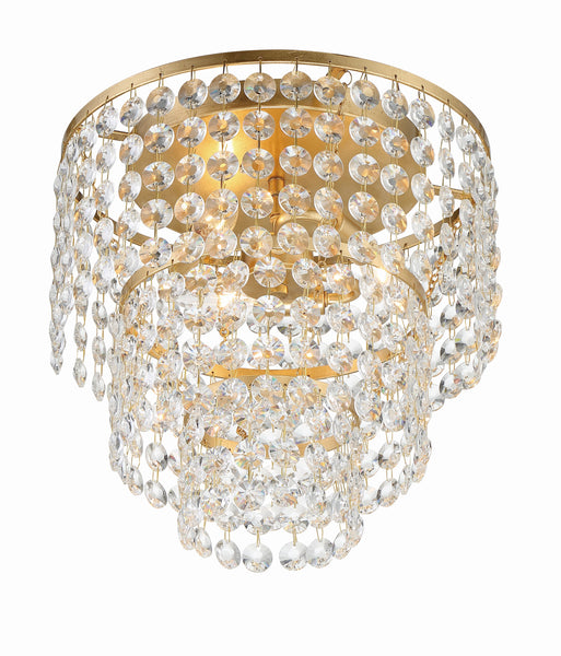 Gabrielle 3 Light Flush – Crystorama
