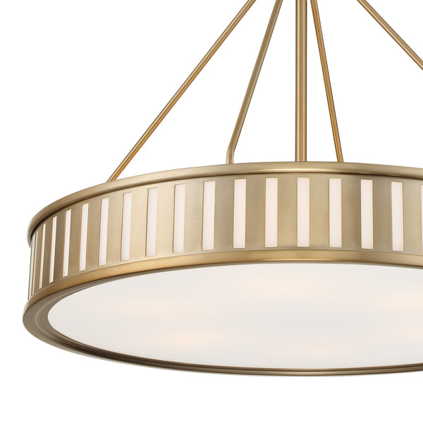 Kendal 6 Light Chandelier – Crystorama