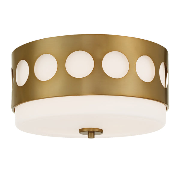 Kirby 13.25'' Flush Mount | Crystorama Lighting