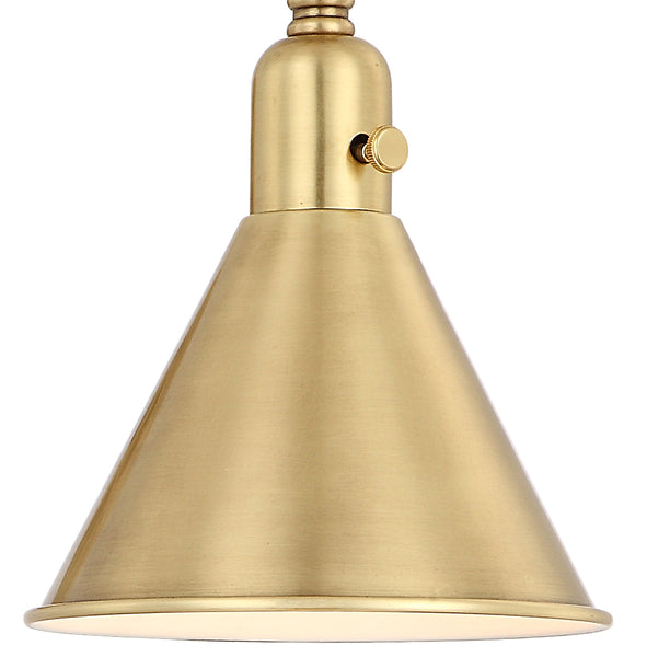 Morgan 1 Light Task Sconce – Crystorama