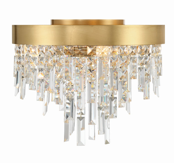 Winfield 4 Light Flush – Crystorama