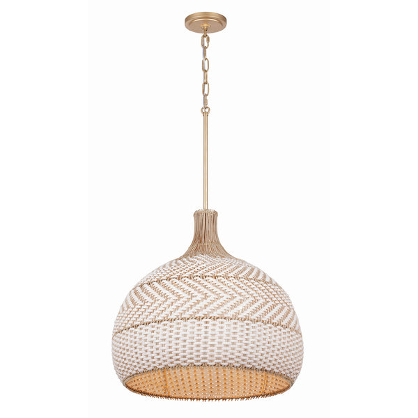 Zanzibar 21'' Pendant | Crystorama Lighting