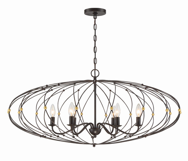 Paris Market 3 Light Mini Chandelier – Crystorama