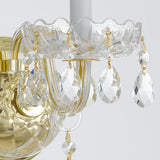 Traditional Crystal 5'' Sconce in Polished Brass - Additional View (1031-PB-CL-S)