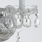Traditional Crystal 15'' Sconce in Polished Chrome - Additional View (1032-CH-CL-SAQ)