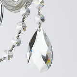 Traditional Crystal 15'' Sconce in Polished Chrome - Additional View (1033-CH-CL-S)