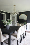Traditional Crystal 26'' Chandelier in Polished Brass - Lifestyle View (1138-PB-CL-S)