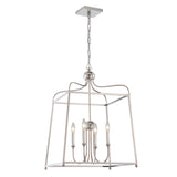 Sylvan 21.5'' Chandelier in Polished Nickel - Additional View (2244-PN_NOSHADE)