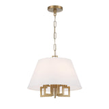 Westwood 16'' Chandelier in Vibrant Gold - Front View (2255-VG)