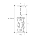 Jennings 6.25'' Pendant - Dimensions Diagram (2260-AG)