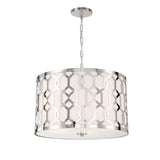 Jennings 24.25'' Pendant in Polished Nickel - Front View (2266-PN)