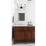 Sylvan 23.25'' Bathroom Vanity in Black Forged - Lifestyle View (2443-OP-BF)