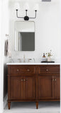 Sylvan 23.25'' Bathroom Vanity in Black Forged - Lifestyle View (2443-OP-BF)