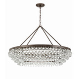 Calypso 40'' Chandelier in Vibrant Bronze - Front View (278-VZ)