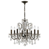 Butler 25.5'' Chandelier in English Bronze - Additional View (3028-EB-CL-SAQ)