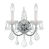 Imperial 12'' Sconce in Polished Chrome - Additional View (3222-CH-CL-SAQ)