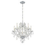 Maria Theresa 20'' Chandelier in Polished Chrome - Additional View (4405-CH-CL-S)