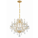 Maria Theresa 20'' Chandelier in Gold - Additional View (4405-GD-CL-SAQ)