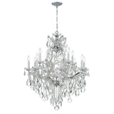 Maria Theresa 28'' Chandelier in Polished Chrome - Additional View (4413-CH-CL-MWP)