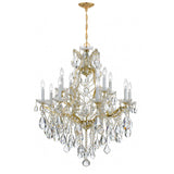 Maria Theresa 28'' Chandelier in Gold - Additional View (4413-GD-CL-S)