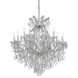 Maria Theresa 38'' Chandelier in Polished Chrome - Additional View (4418-CH-CL-SAQ)