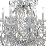 Maria Theresa 38'' Chandelier in Polished Chrome - Additional View (4418-CH-CL-S)