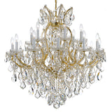 Maria Theresa 38'' Chandelier in Gold - Additional View (4418-GD-CL-S)