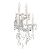 Maria Theresa 13.5'' Sconce in Polished Chrome - Additional View (4425-CH-CL-SAQ)