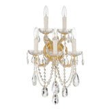 Maria Theresa 13.5'' Sconce in Gold - Additional View (4425-GD-CL-SAQ)
