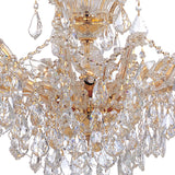Maria Theresa 29'' Chandelier in Gold - Additional View (4439-GD-CL-S)